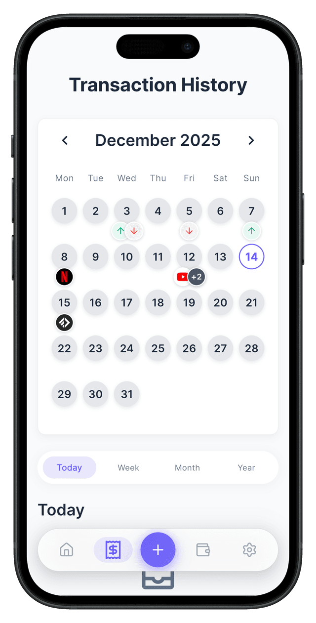 Pocketly App - Suivi des dépenses